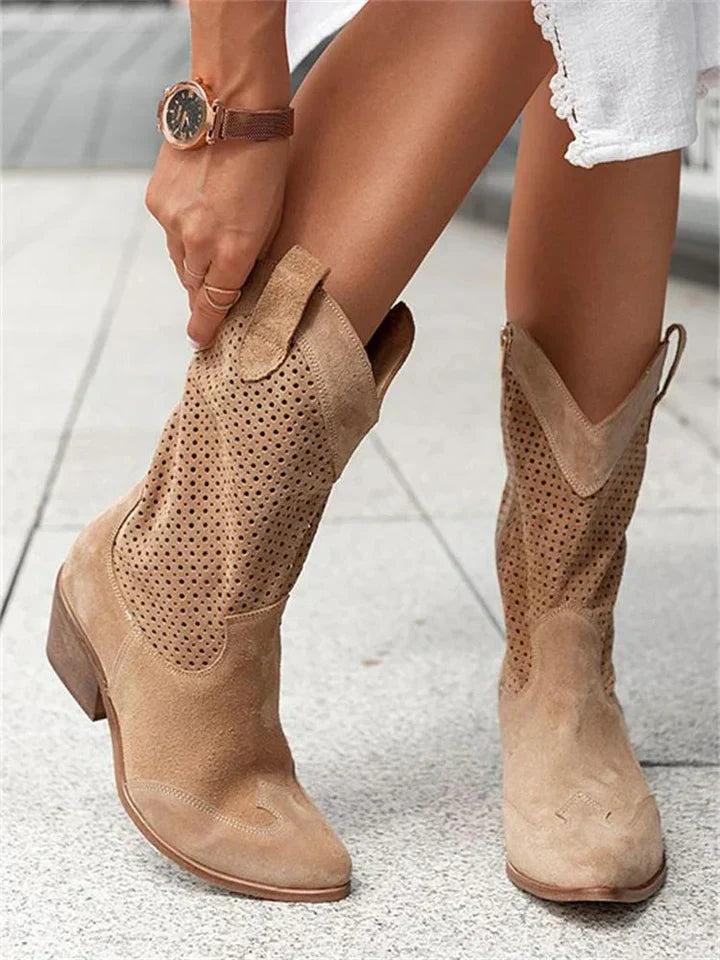 Women’s Western Boots | Slim Shape Stacked Heel