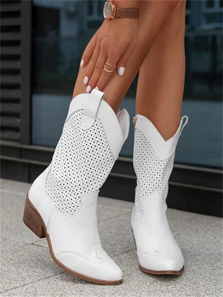 Women’s Western Boots | Slim Shape Stacked Heel
