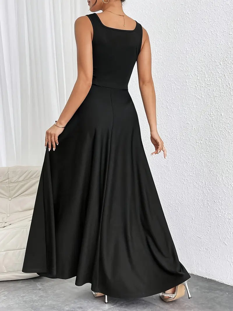 Women’s Midi Dress | Square Neckline Style