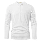 Men’s Henley Shirt | Long Sleeve Casual Style
