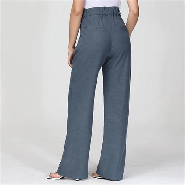 High-Waist Wide-Leg Pants
