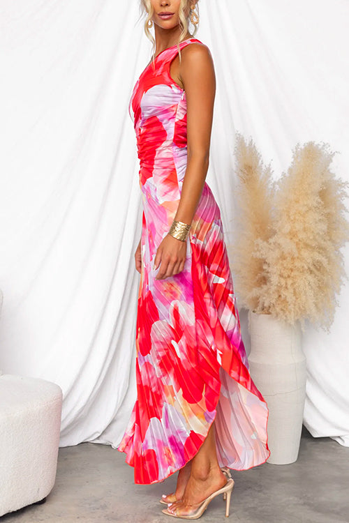 Women’s Midi Dress | Pleated Summer Style