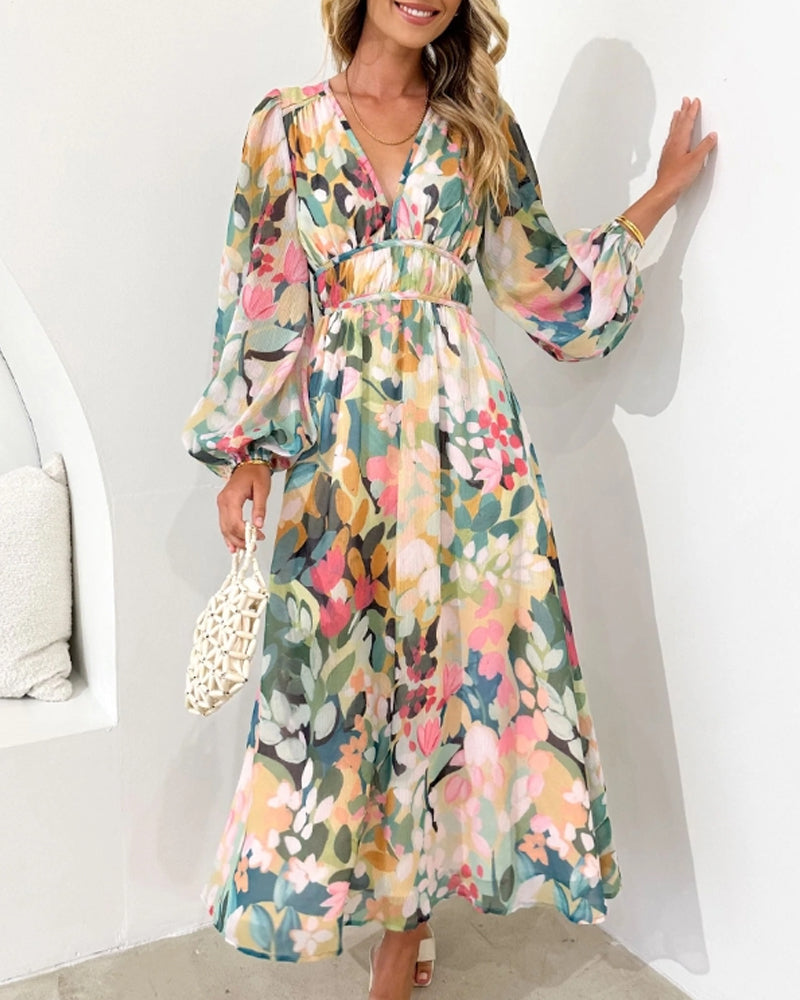 Women’s Maxi Dress | Floral Print Summer Style