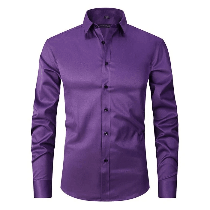 Men’s Dress Shirt | Slim Cut Button Front