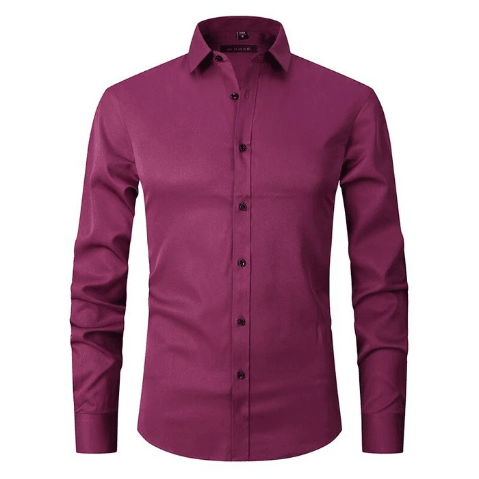 Men’s Dress Shirt | Slim Cut Button Front