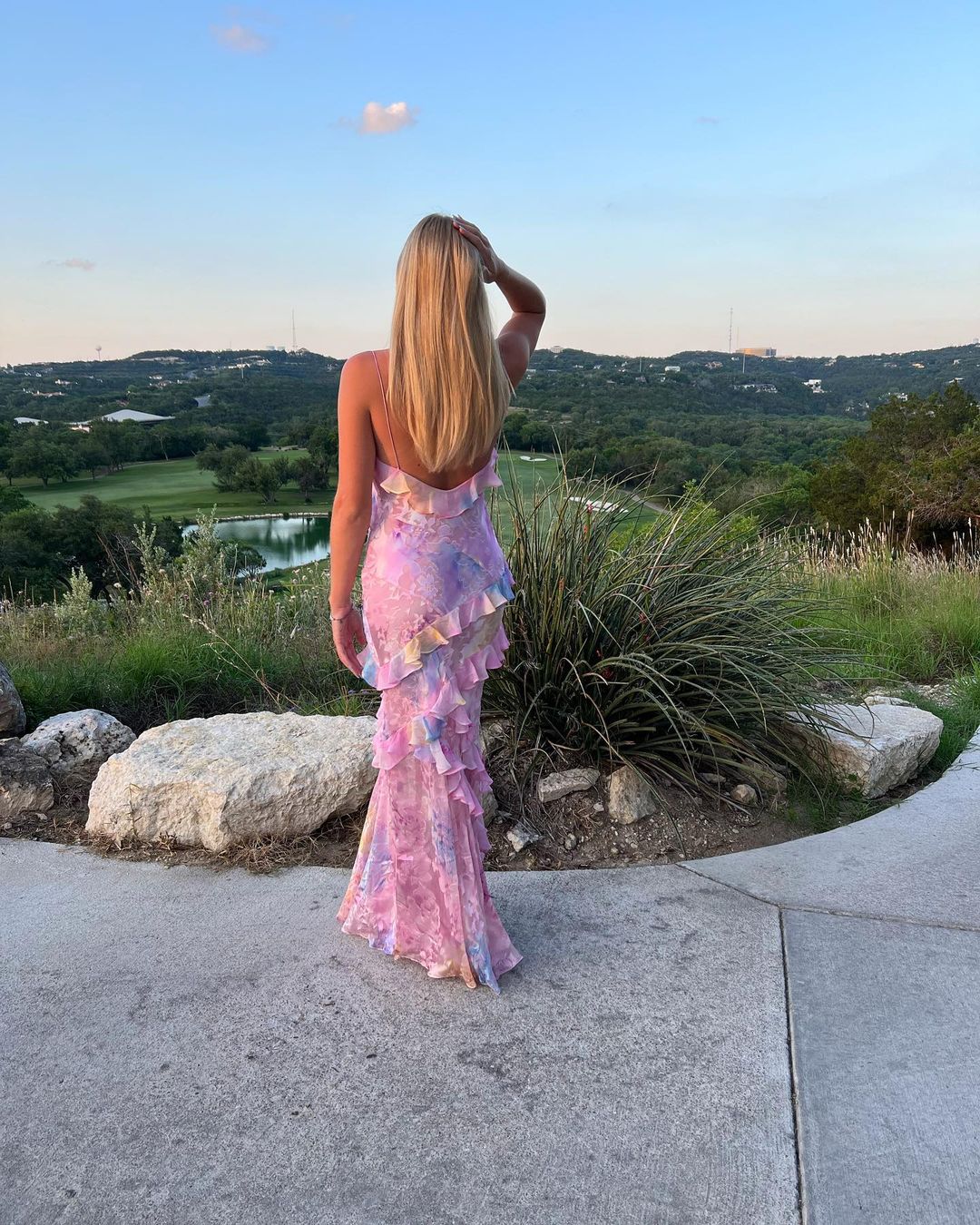 Women’s Summer Maxi Dress | Open Back