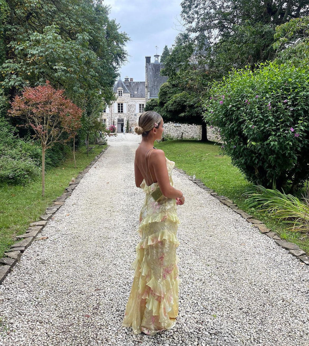 Women’s Summer Maxi Dress | Open Back