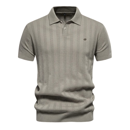 Men’s Merino Wool Polo Shirt | Fitted Cut