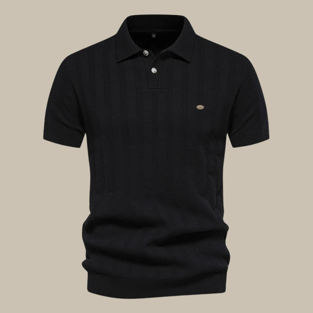 Men’s Merino Wool Polo Shirt | Fitted Cut
