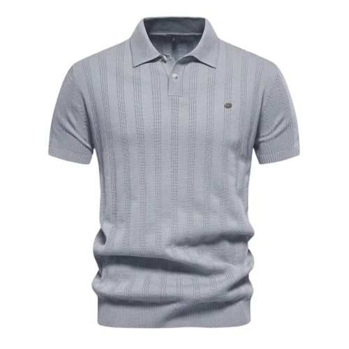 Men’s Merino Wool Polo Shirt | Fitted Cut