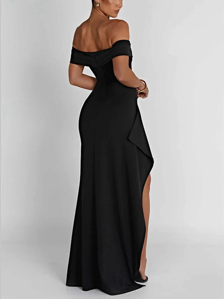 Women’s Maxi Dress | Sleeveless With Side Slit