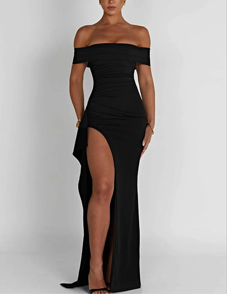 Women’s Maxi Dress | Sleeveless With Side Slit