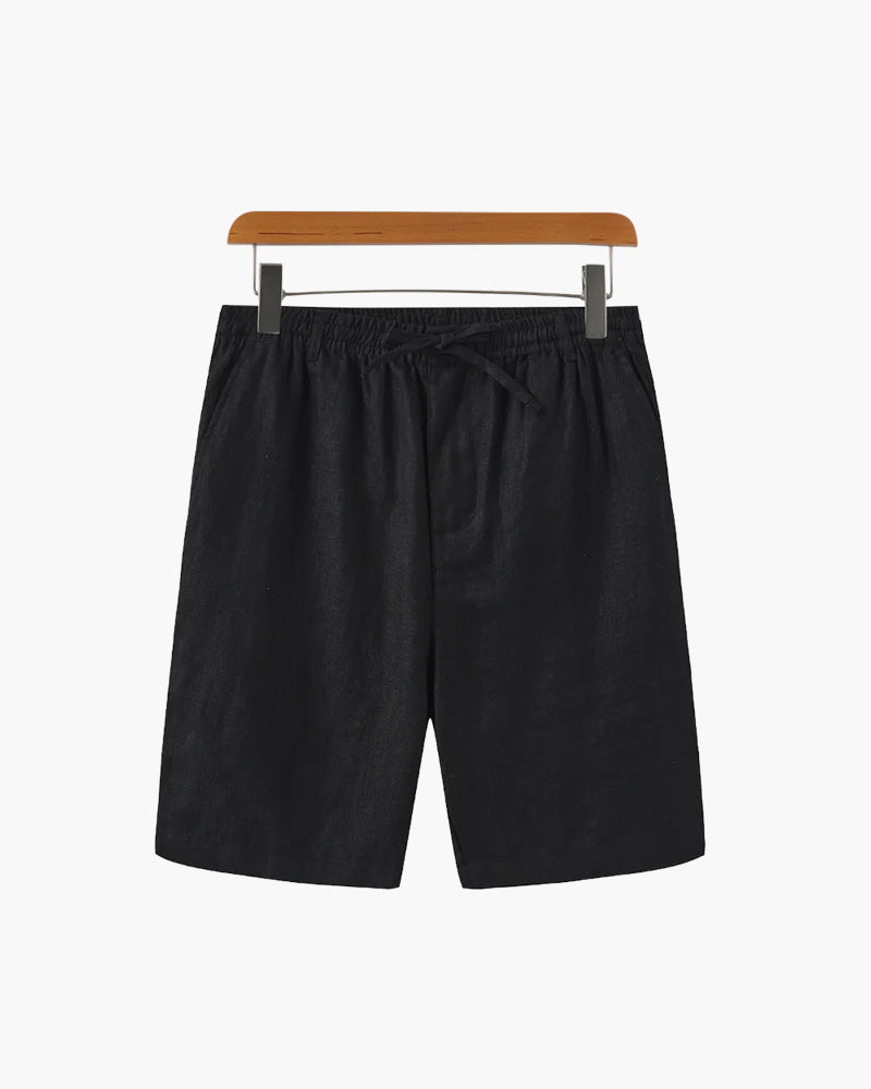 Men’s Linen Shorts | Drawstring Casual Wear