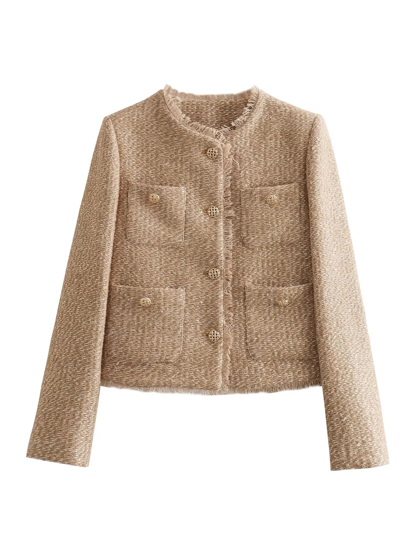 Women’s Boucle Blazer | Fitted Cut