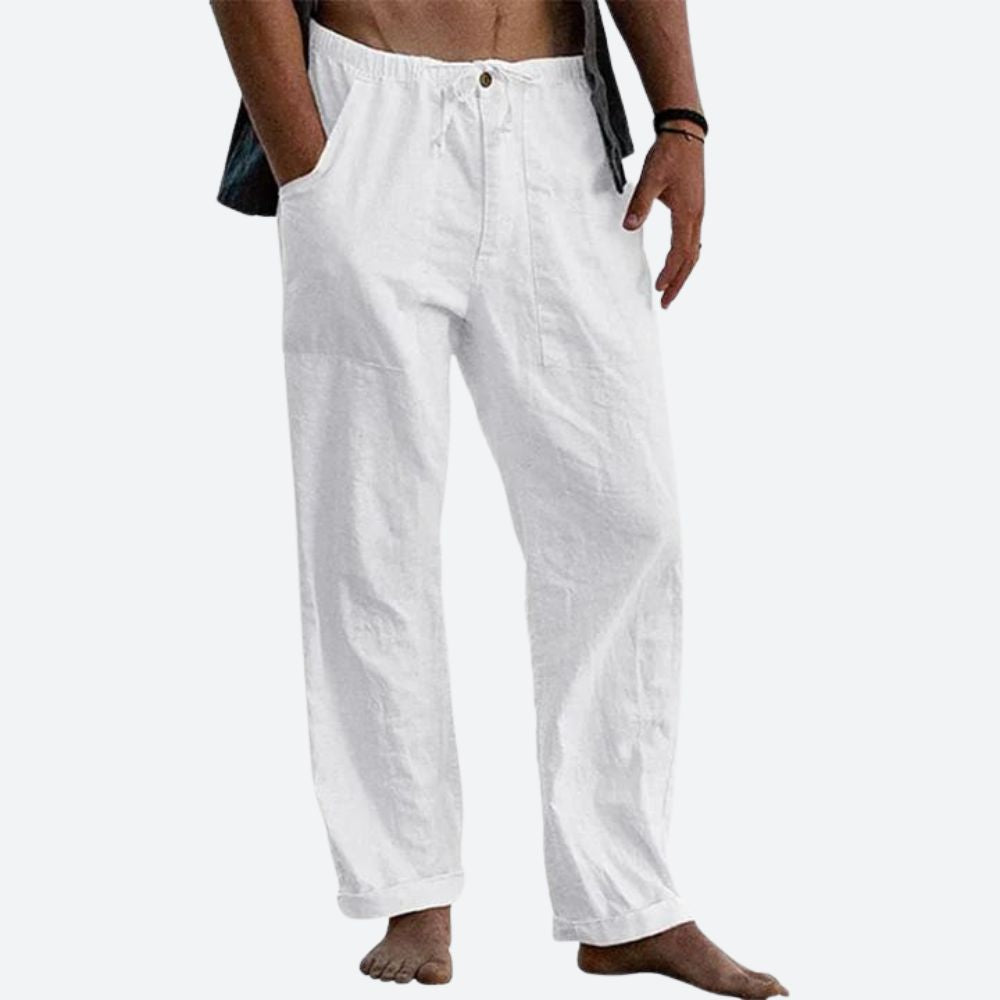 Men’s Linen Pants | Relaxed Summer Fit