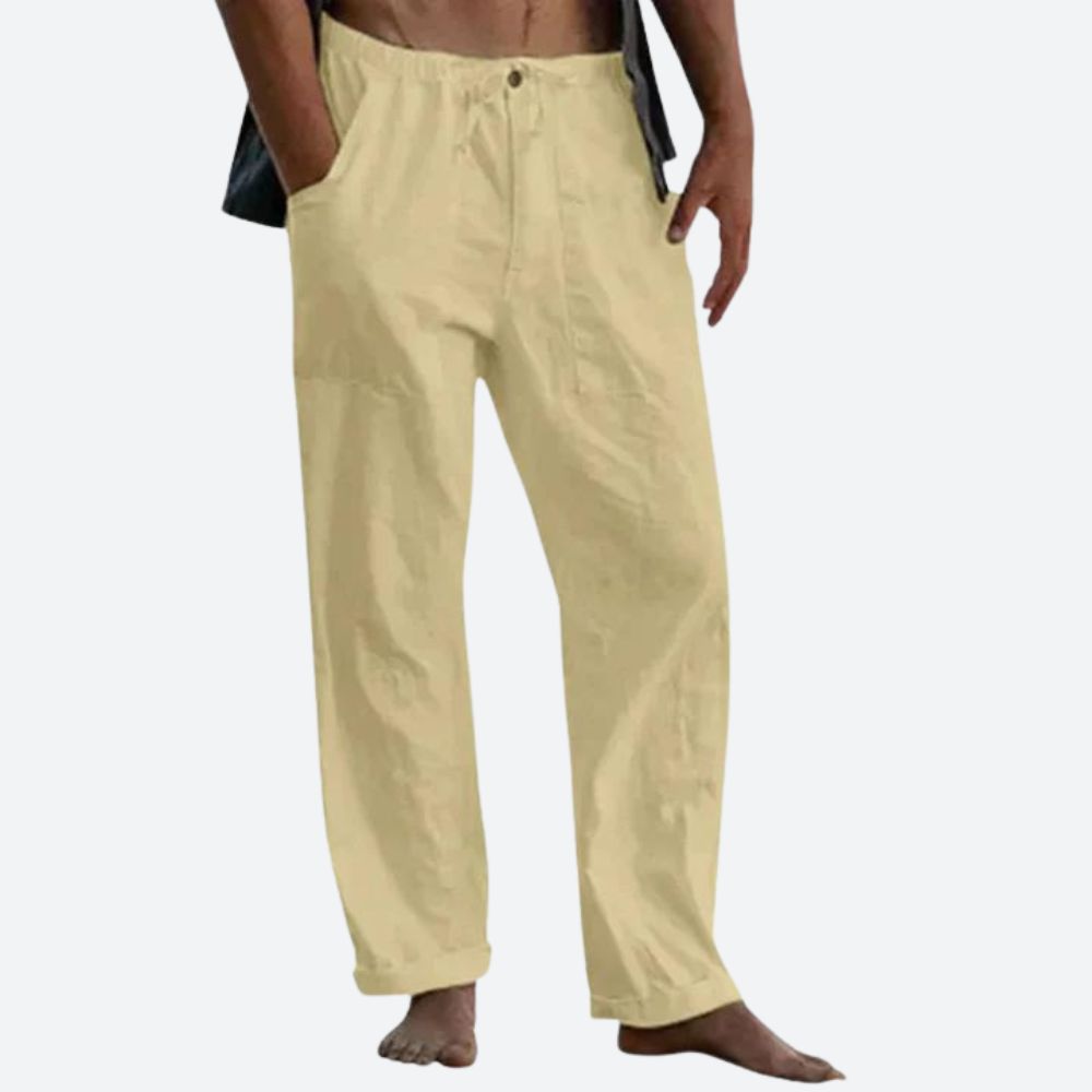 Men’s Linen Pants | Relaxed Summer Fit