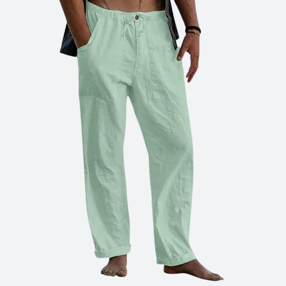 Men’s Linen Pants | Relaxed Summer Fit