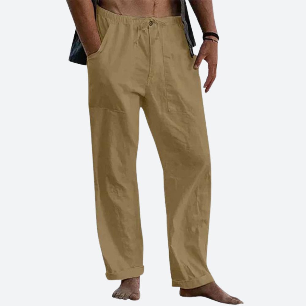 Men’s Linen Pants | Relaxed Summer Fit
