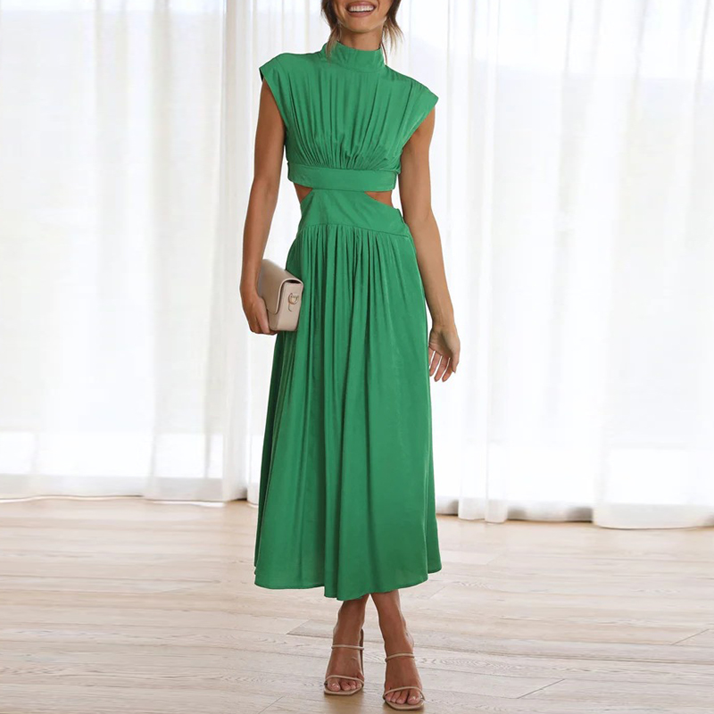 Women’s Midi Dress | Open Back Summer Style