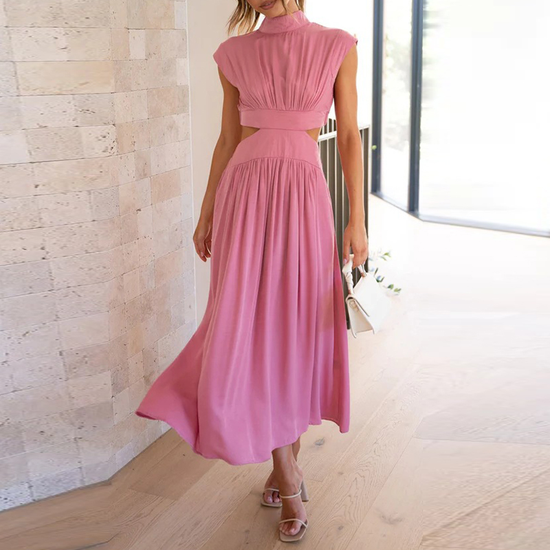 Women’s Midi Dress | Open Back Summer Style