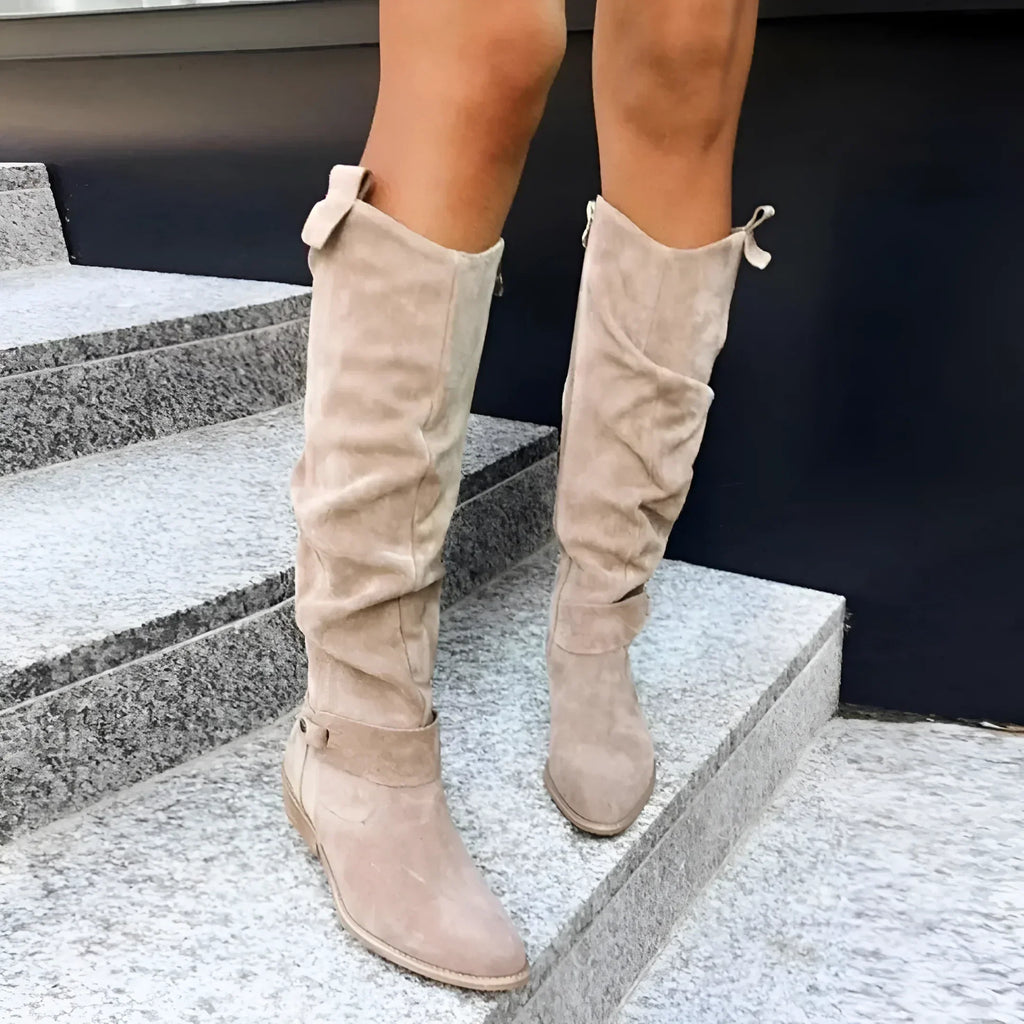 Women’s Ankle Boots | Side Zip Low Heel