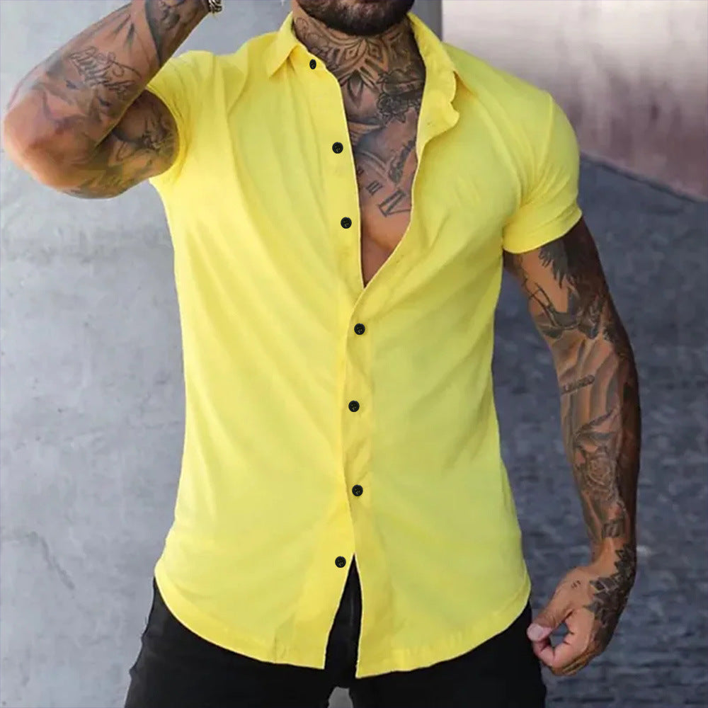 Men’s Short Sleeve Shirt | Fitted Cut