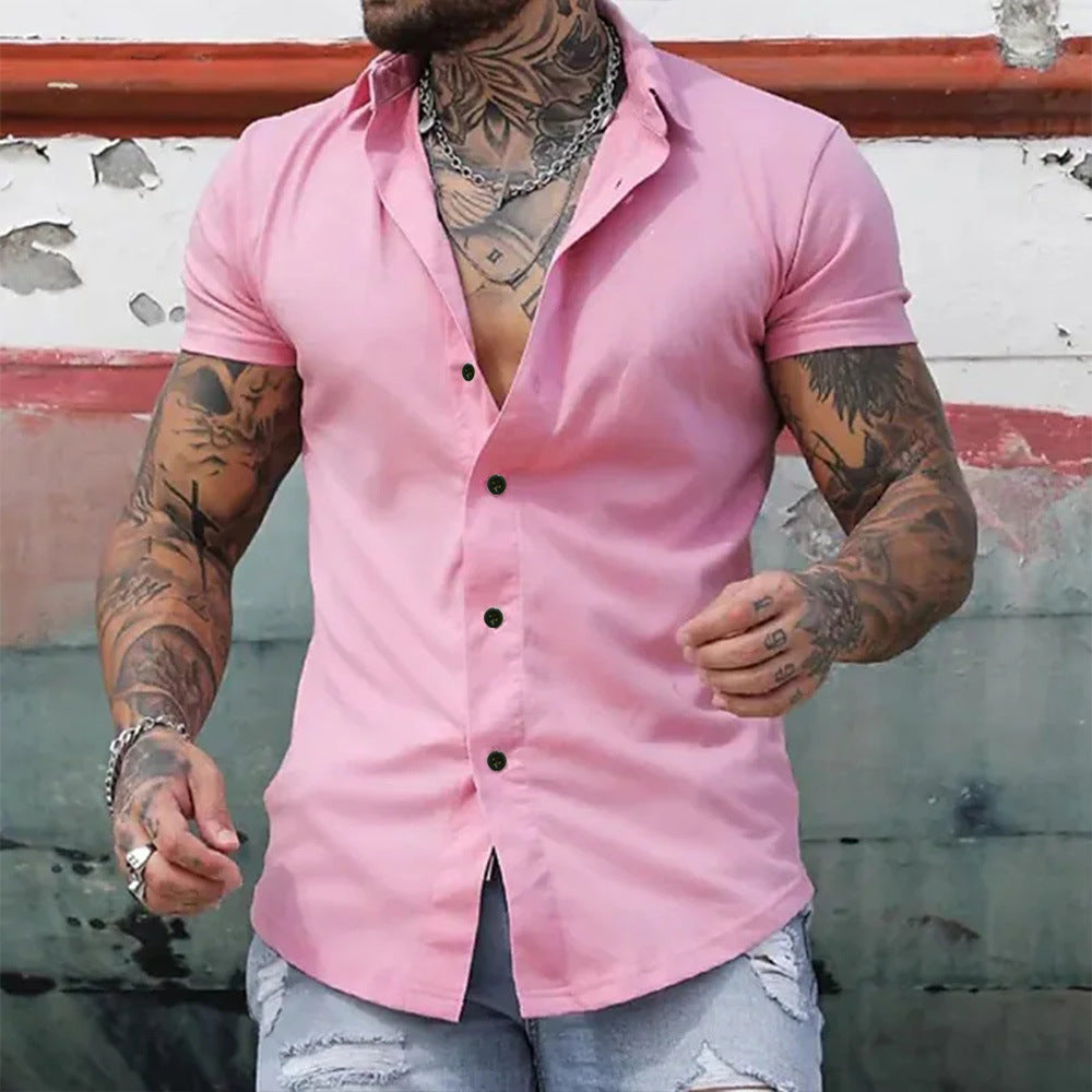 Men’s Short Sleeve Shirt | Fitted Cut