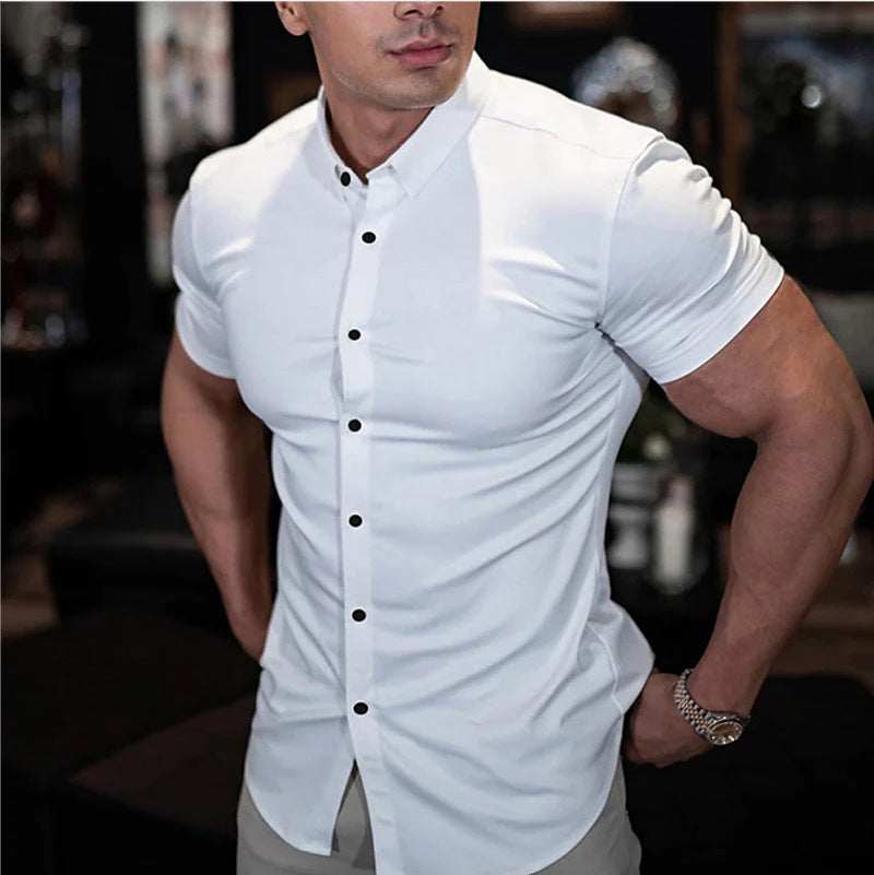 Men’s Short Sleeve Shirt | Fitted Cut