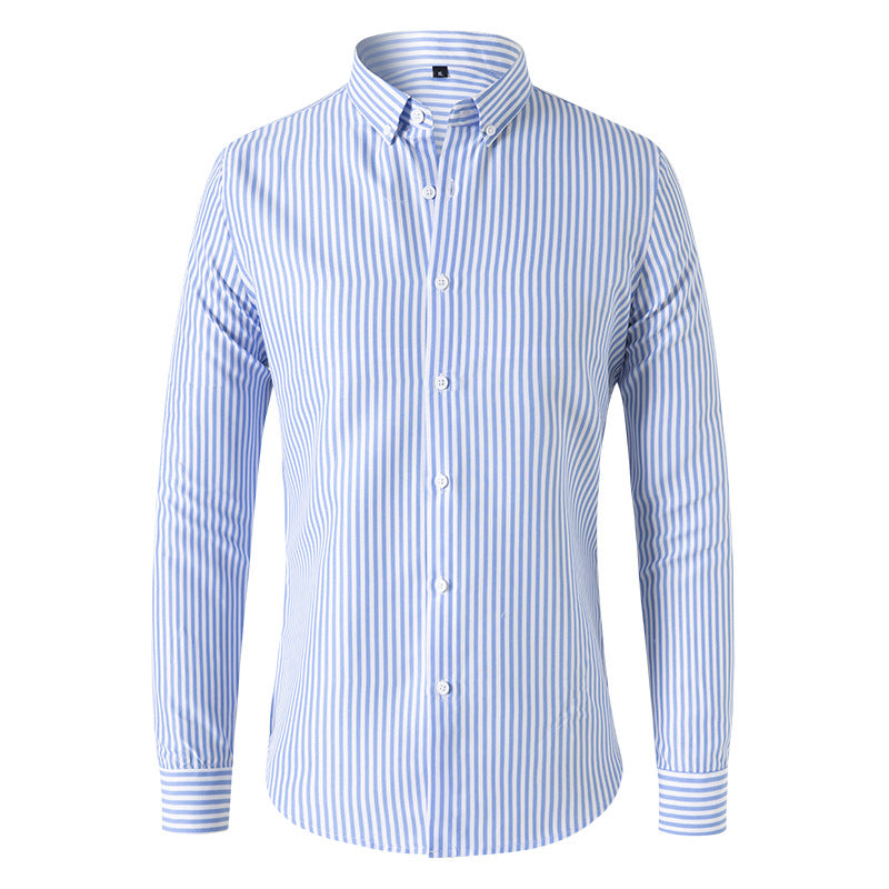 Men’s striped shirt | casual cotton style