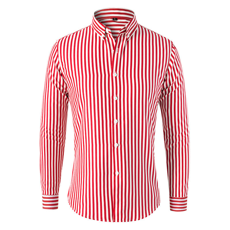 Men’s striped shirt | casual cotton style