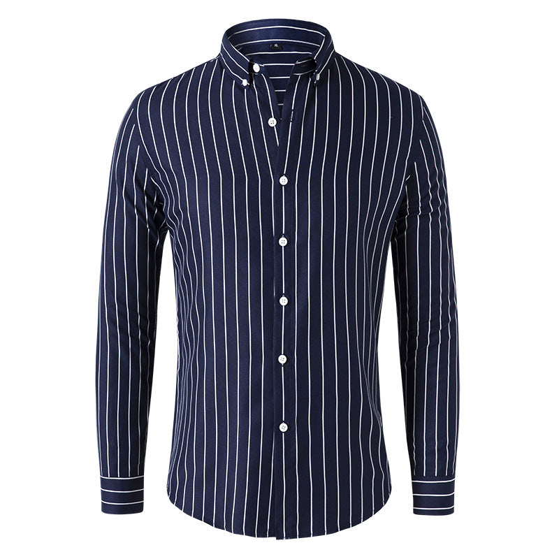 Men’s striped shirt | casual cotton style