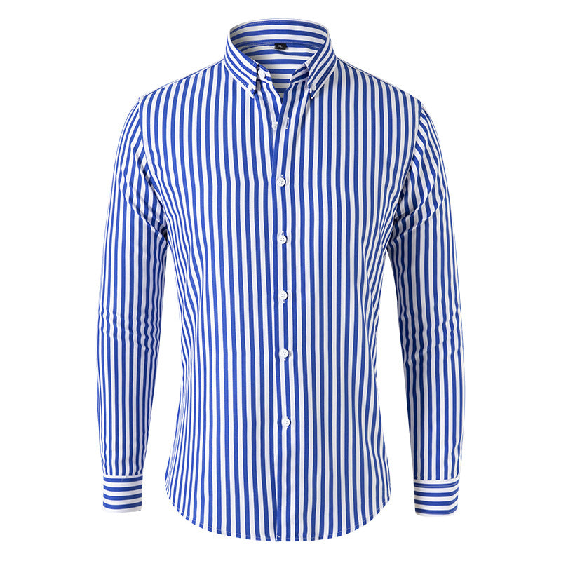 Men’s striped shirt | casual cotton style