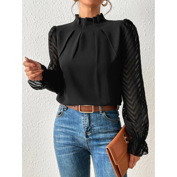 Turtleneck Blouse – Long Sleeve
